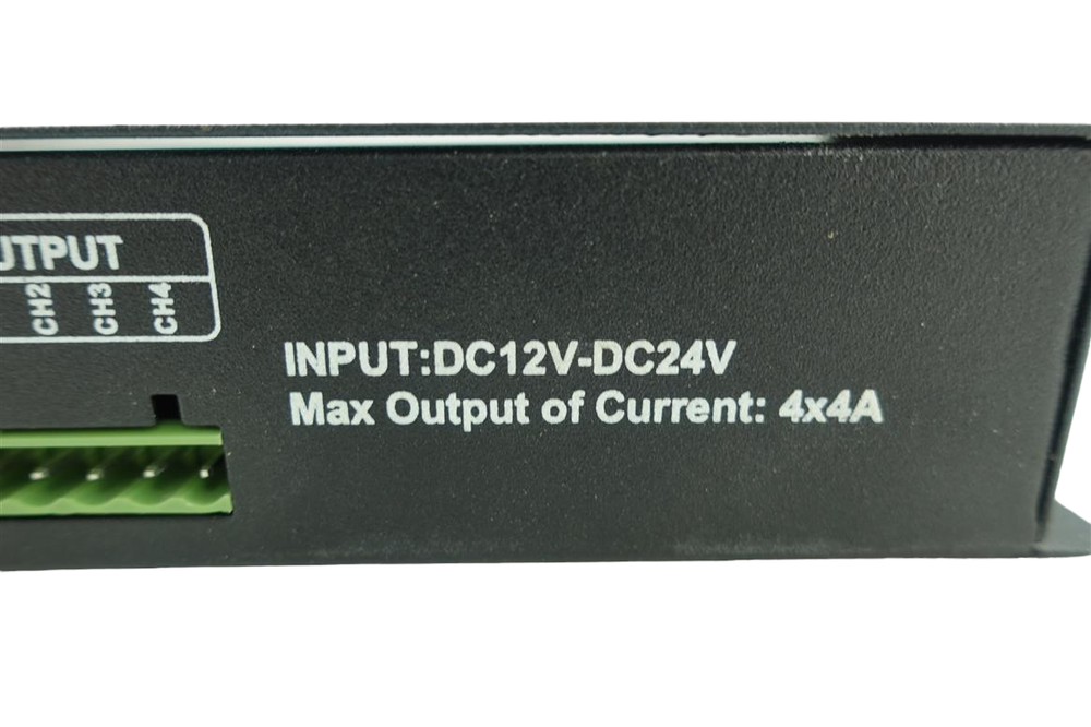 Litegear LED Lighting RGBW Controller 4x4A DMX512 Decoder 4 Channel DMX in Box