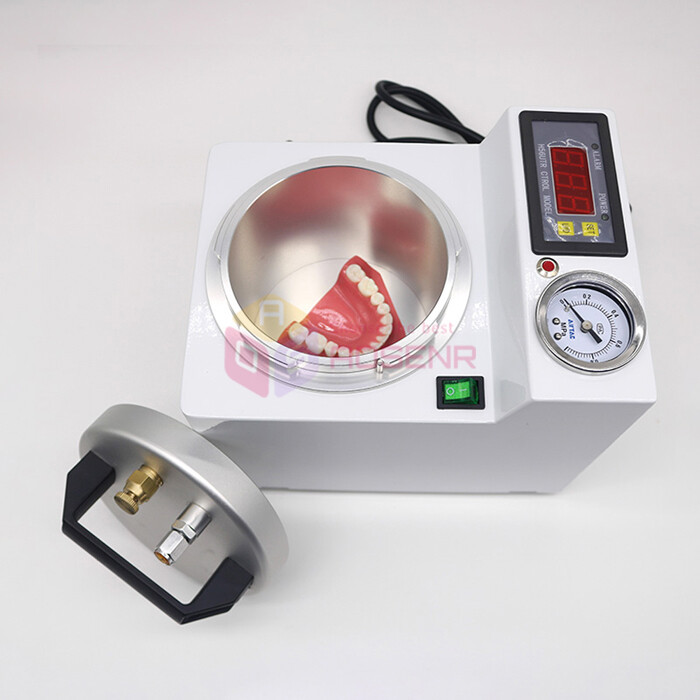 Dental Lab Polymerizer Curing Pressure Pot Polymerizing Machine with Air Pump