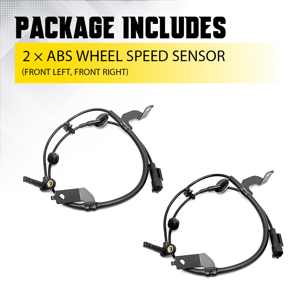 2X ABS Wheel Speed Sensor Front Right & Left For 2011 2012 13-2019 Dodge Journey