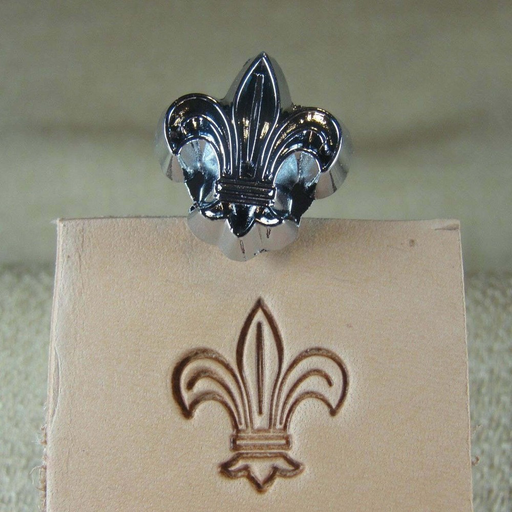 US Stamps - #O4 Fleur-de-lis Stamp (Leather Stamping Tool)