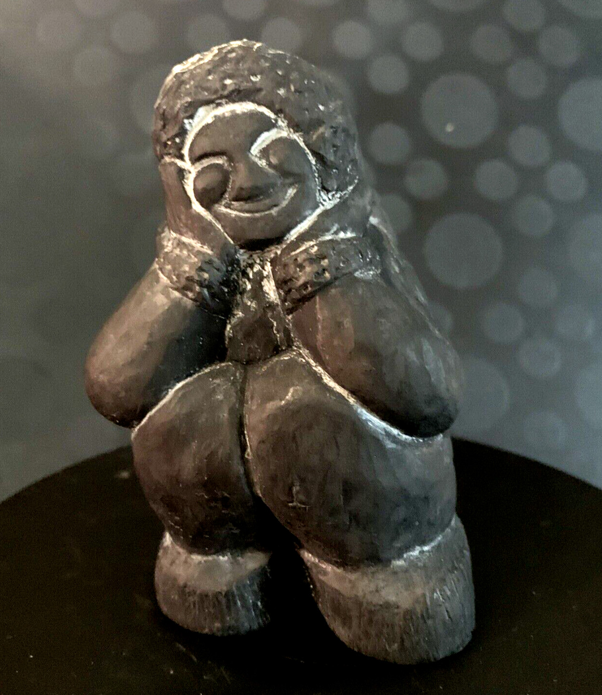 Inuit Figurine Sculpture Art Miniature Alaska Eskimo