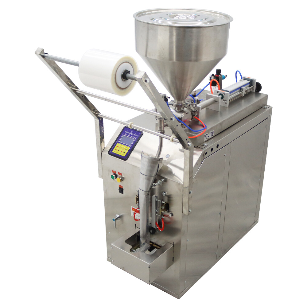 10-100ml Automatic Quantitative Filling Machine Pneumatic Packing Machine Sealer