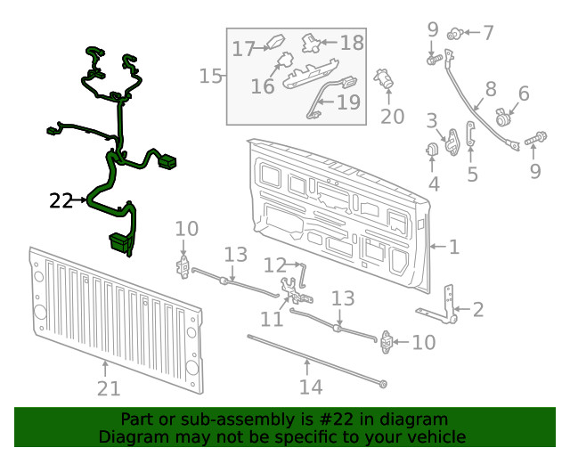 Genuine GM Harness 85552962