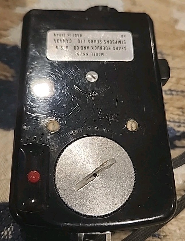 Vintage Sears (Sekonic L-98) Micro-Leader Light Meter