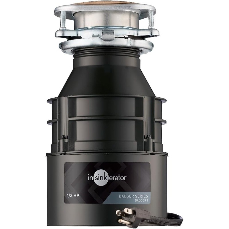 1 3 HP Garbage Disposal Compact Kitchen Waste Easy Install Durable Grinder New