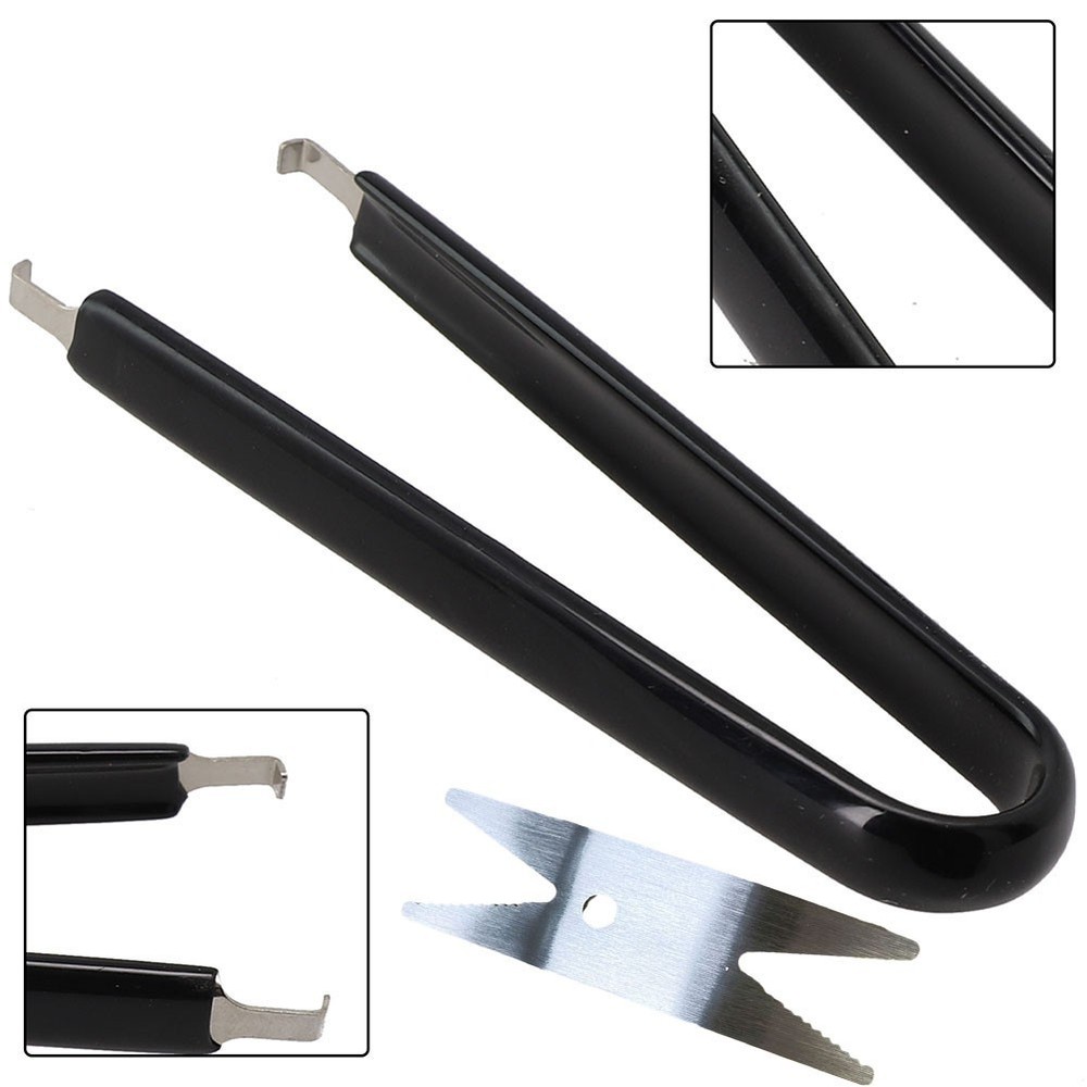 Professional Grade Guitar Tool 2PCS Spanner Wrench Set for Knob Replacement