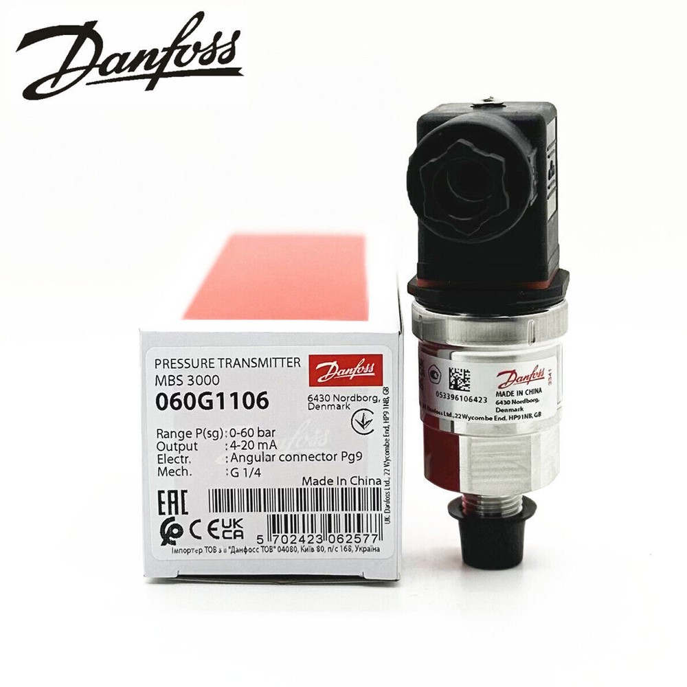 1 pc. Pressure Transmitter Sensor MBS3000 060G1106 0~60bar