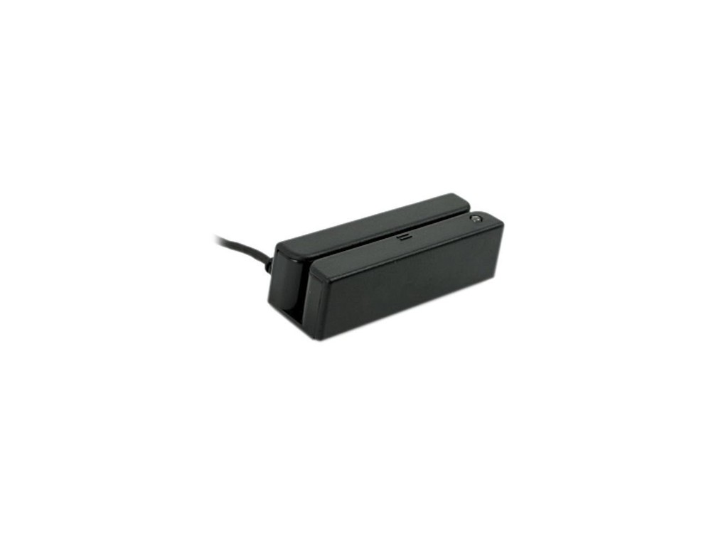 BLACK, WITH DATA EDITING CAPABILITY, MAGNETIC STRIPE READER, USB WITH RS232 EMUL