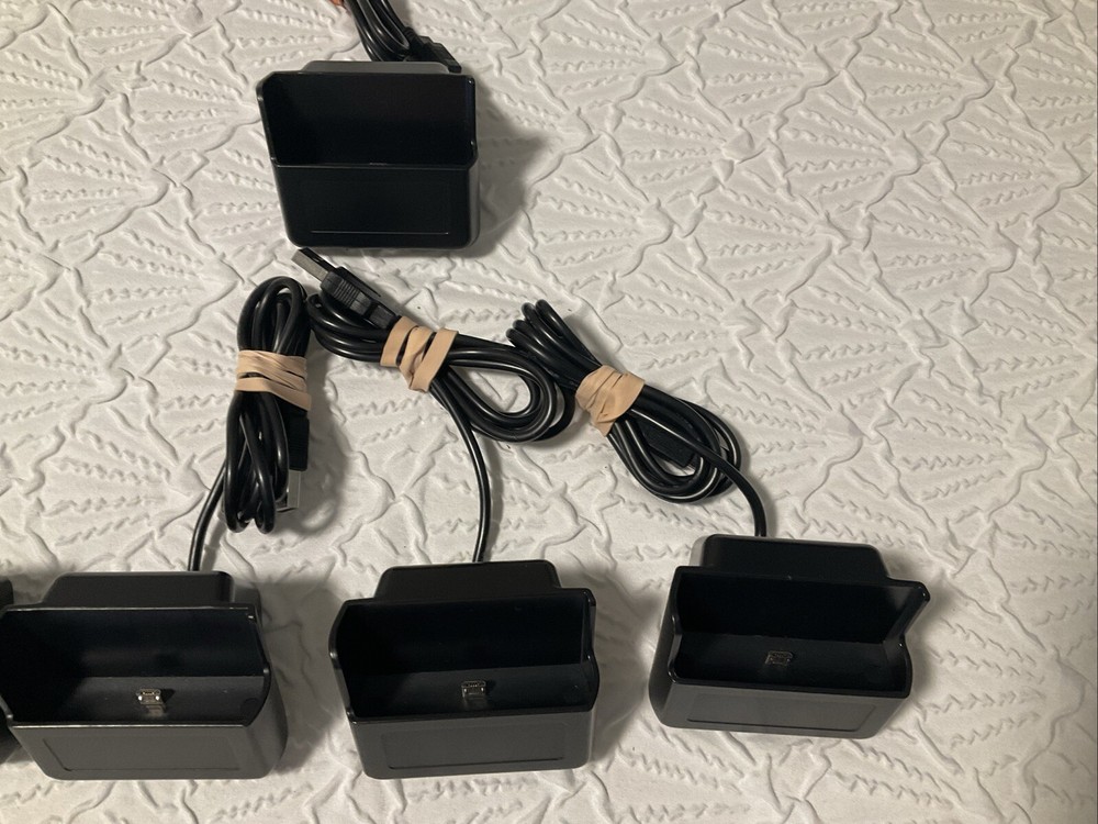 5 units - BBPOS Chipper Card Reader ACS20 Charging Dock Station *TESTED WORKING*