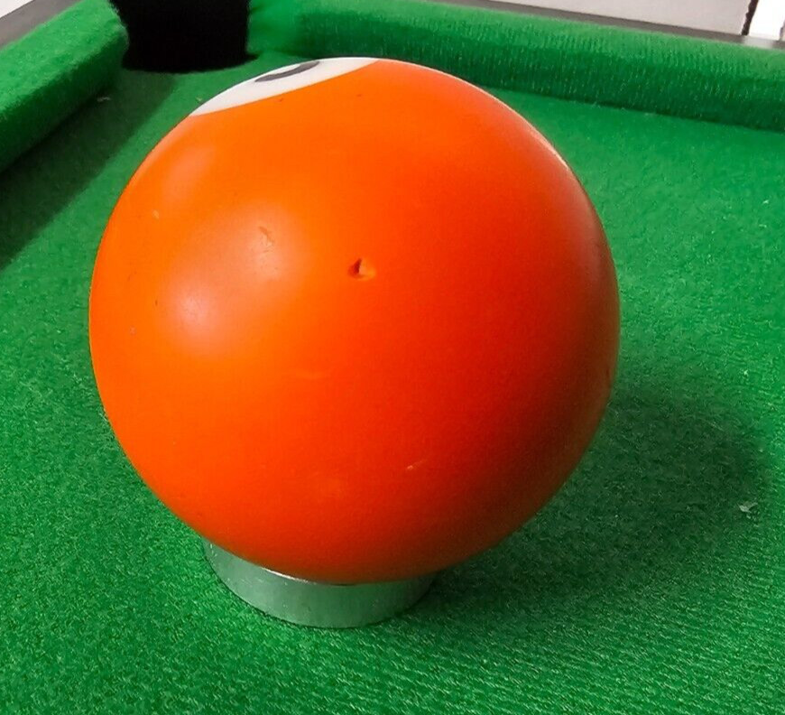 VTG Replacement Billiard Pool Ball 2 1/4" Diameter Standard # 5 Solid Orange#