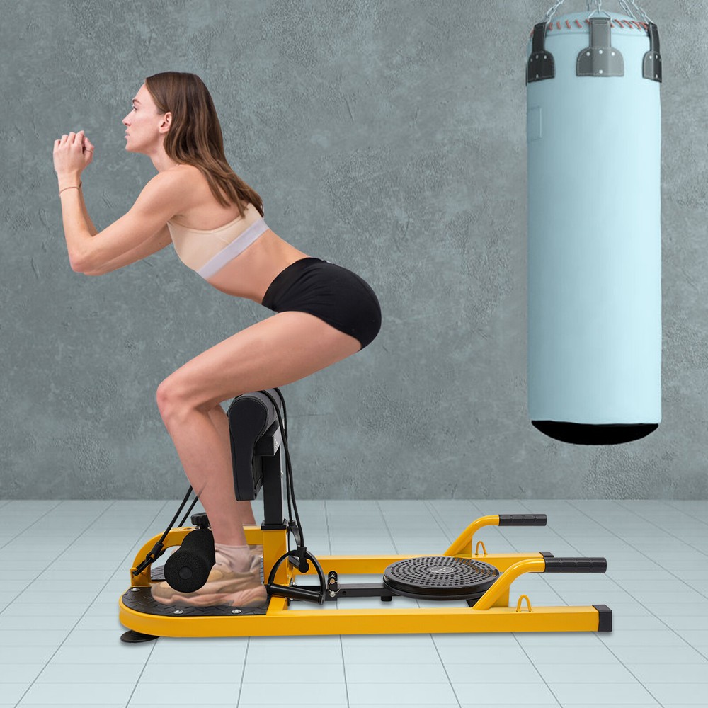 Squat Machine Exercise Squat Stretching Fitness Deep Squat Bench Loading 220lbs