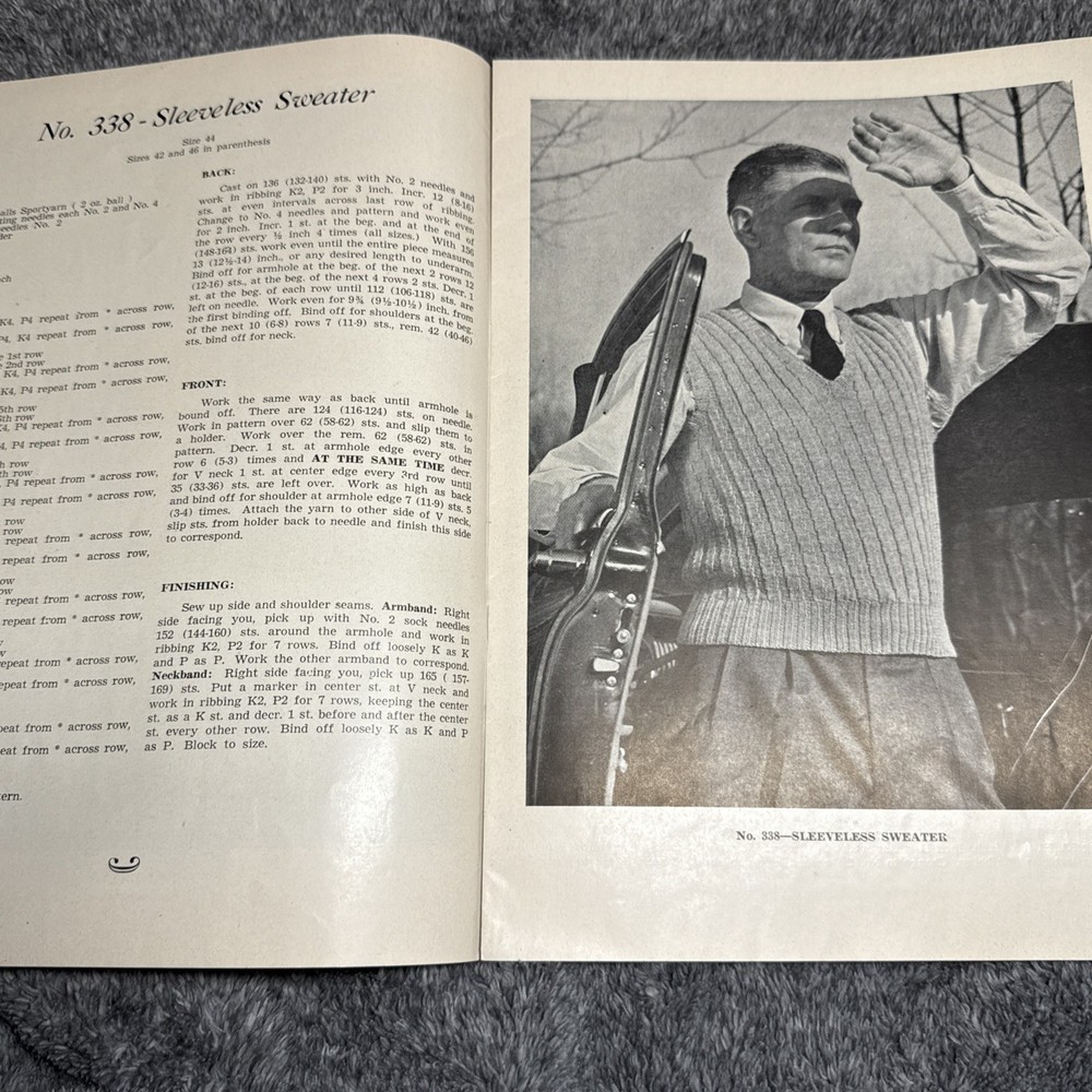 Fashions In Wool By Hilde Fuchs 1952 Knitting Patterns