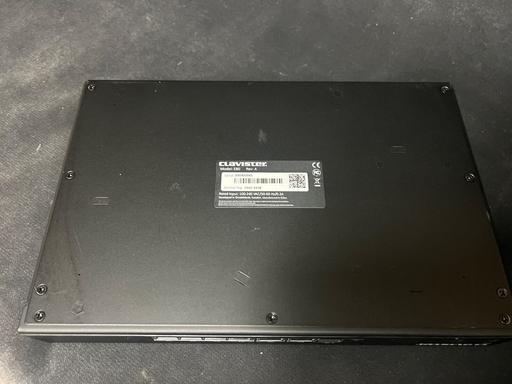 Clavister E80 6 Port Ethernet Desktop Firewall