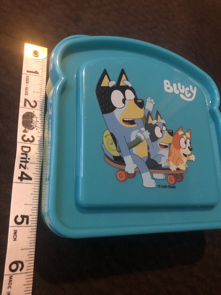 Bluey Sandwich Container New