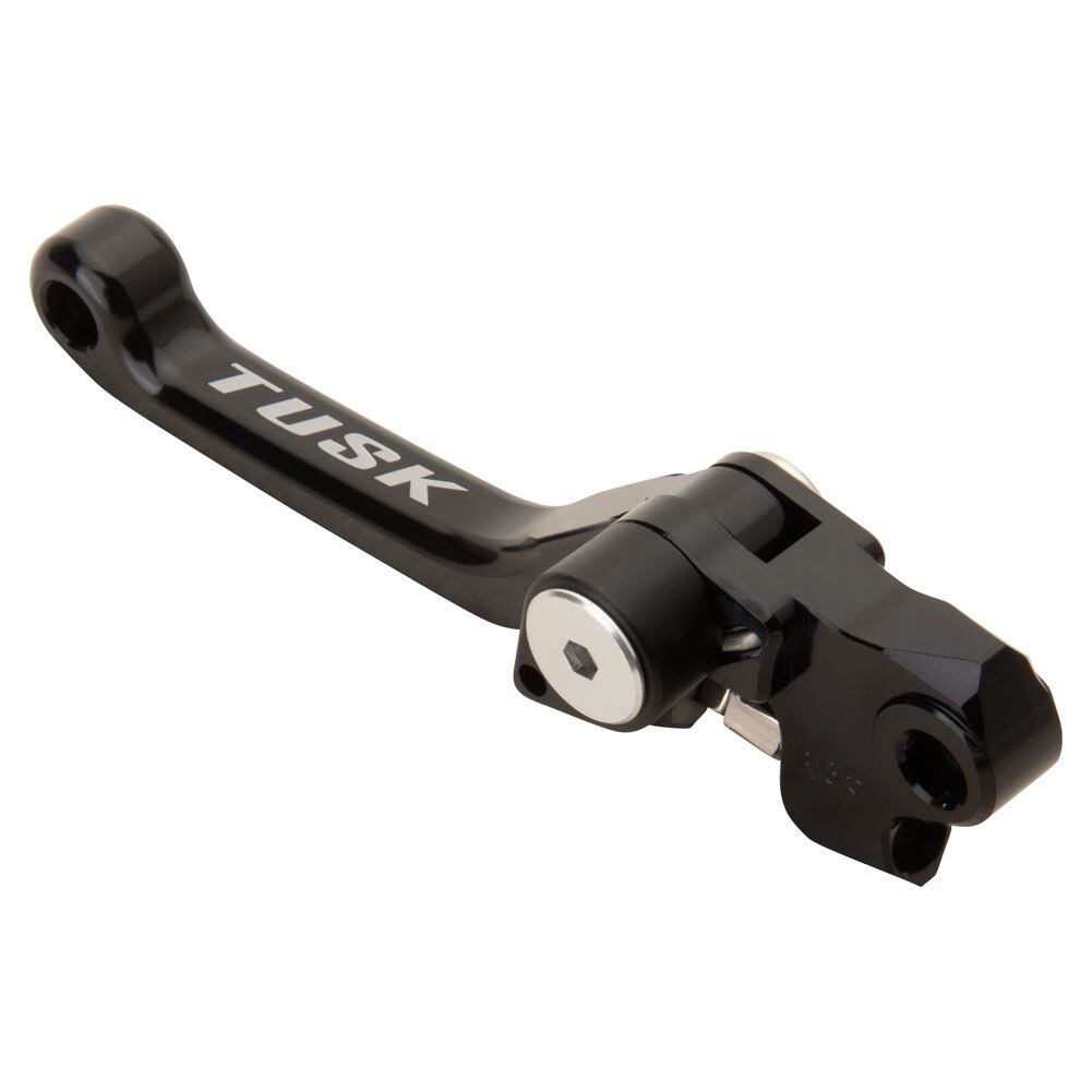 Tusk Folding Clutch /Brake Lever Set-Black-Fits: Yamaha YZ250F/YZ450F 2009–2025