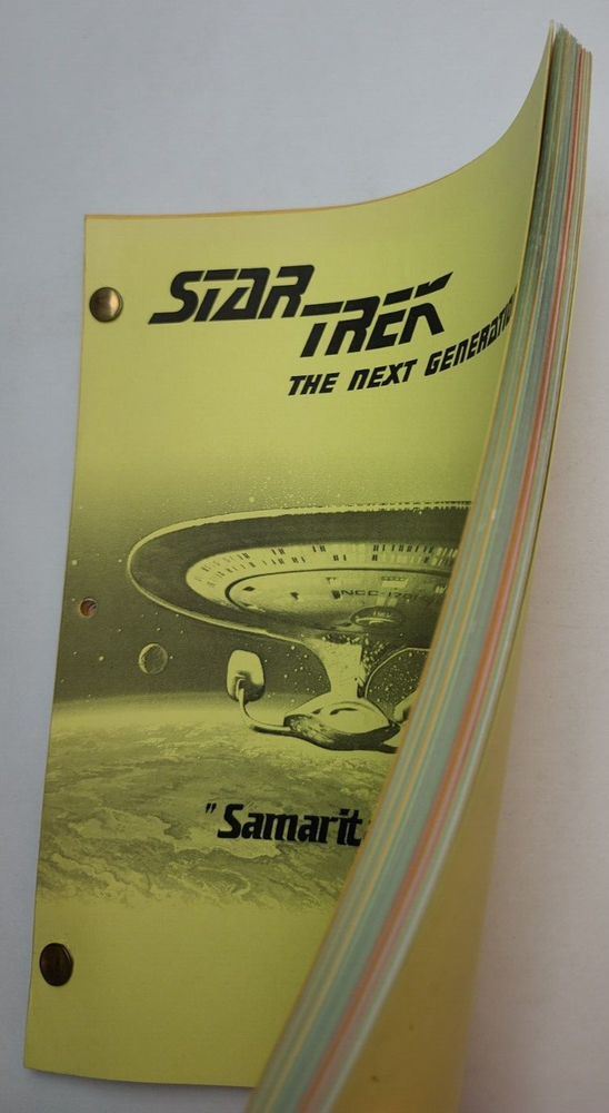 STAR TREK: THE NEXT GENERATION / 1989 TV Series Script, "Samaritan Snare"