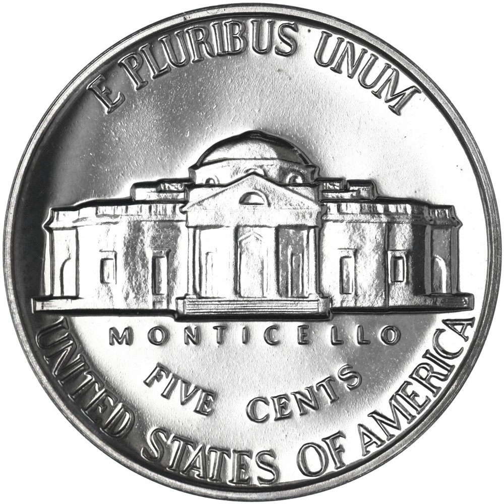 1962 (P) Jefferson Nickel Gem Proof