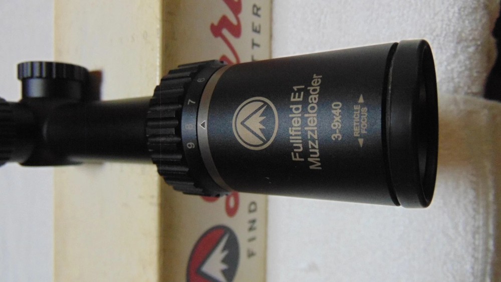 Burris Fullfield E1 3-9x40mm Ballistic Plex Muzzleloader Riflescope 200347