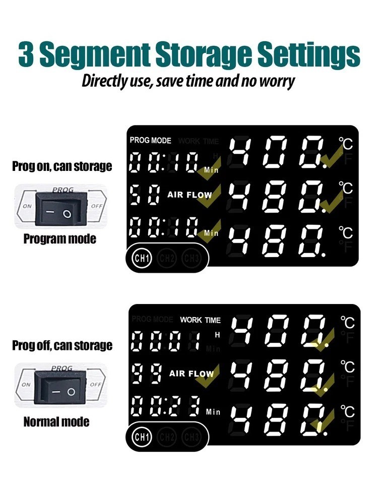 YIHUA 853AAA+ Preheater Rework Station Digital Soldering & Desoldering Station