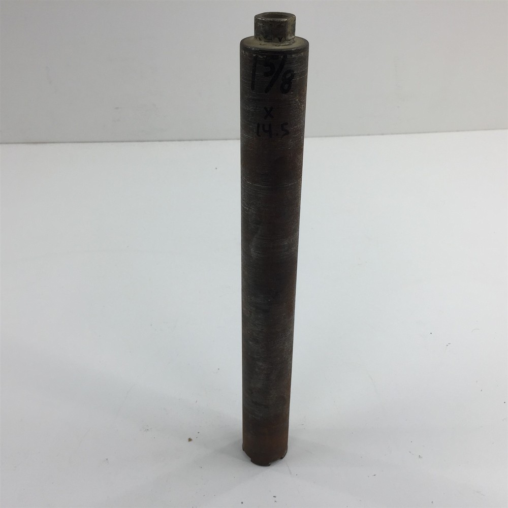 Diamond Core Drill Bit 1-5/8" Diameter 14" Long