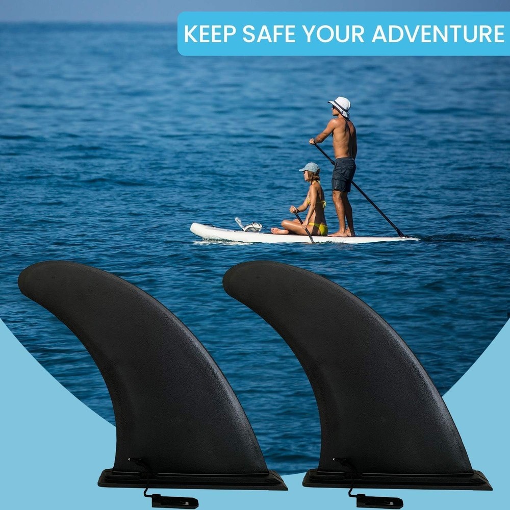9” Inflatable Paddle Board Fin - Quick Installation, Maximum Stability