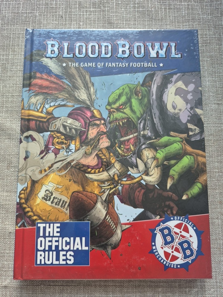 Games Workshop Warhammer Blood Bowl Rulebook Pack New FREE P&P