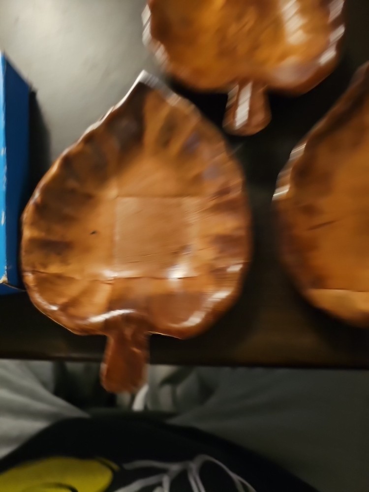 Leaf Shape Tray Set