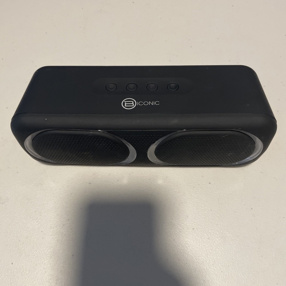 B iConic Bluetooth Wireless Portable Speaker Color Changing