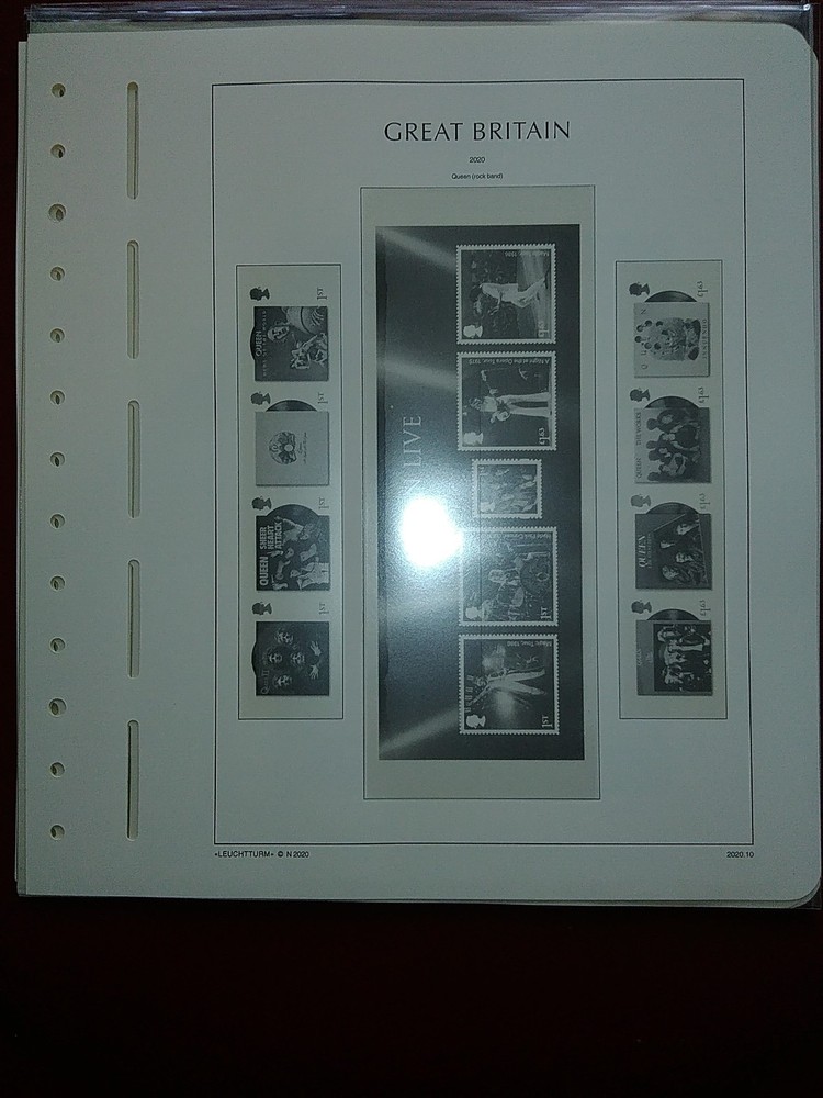 LIGHTHOUSE Commemorative Hingeless album pages Great Britain 2020 Used R2020