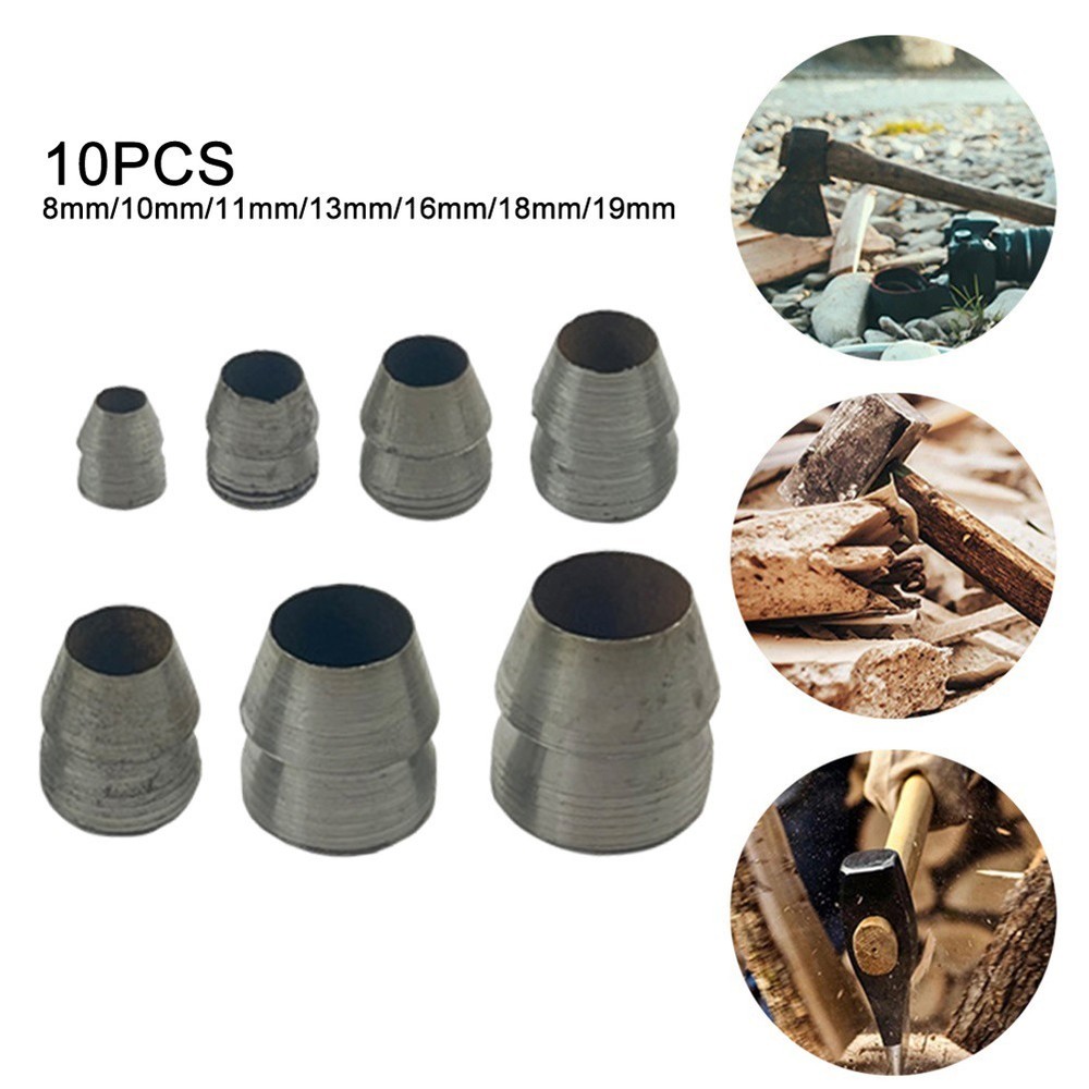 Reliable Fixation Solution 10pcs 819mm Round Steel Hammer Handle Wedge