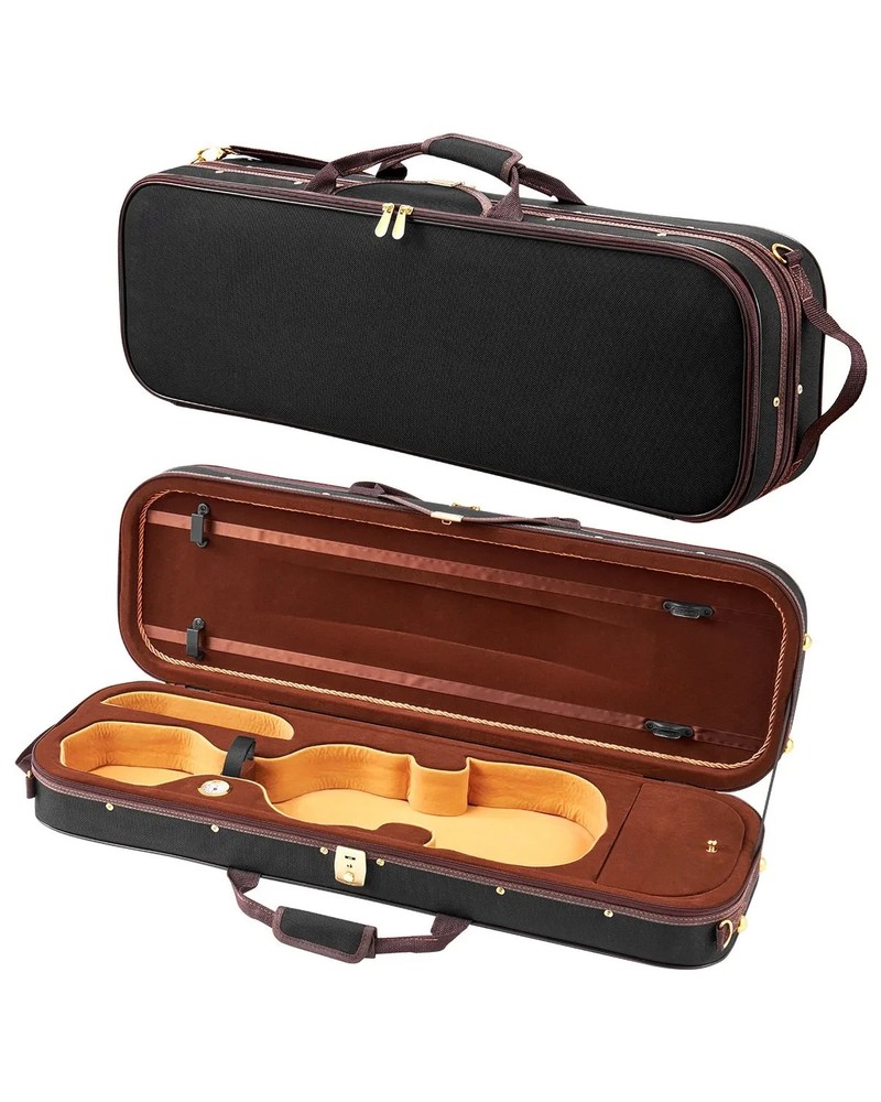 4/4 Full Size Violin Case Built-in Hygrometer