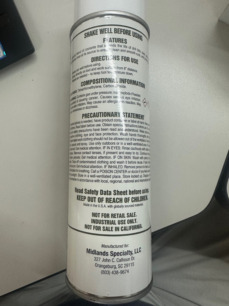 Kool Kut Non-Flammable Cutting Spray - Can