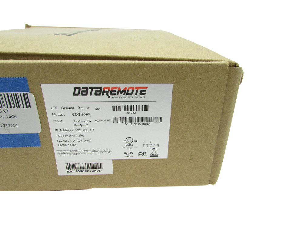 New Open Box DataRemote CDS-9090 Advanced Wireless LTE Cellular Router