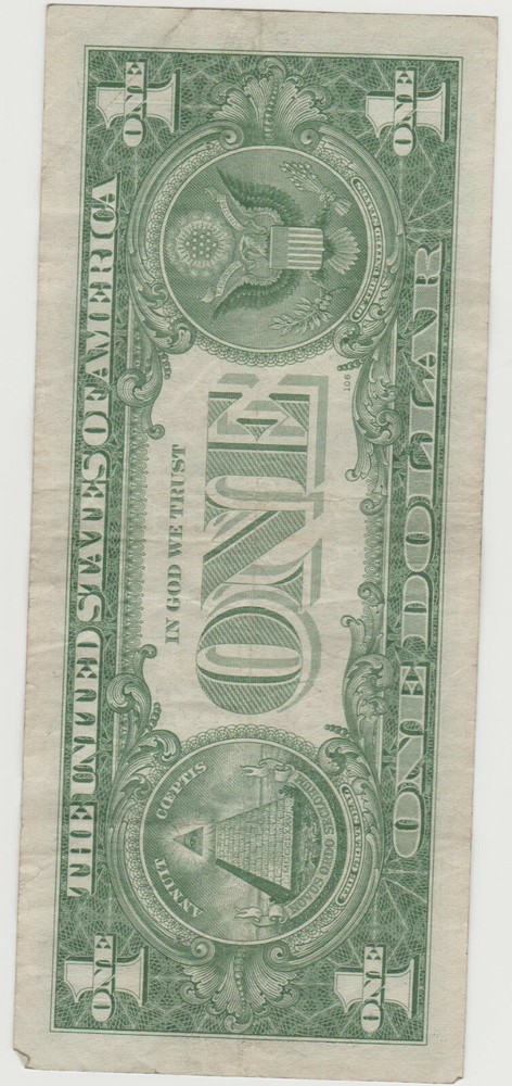 Circulated 1957 Silver Certificate