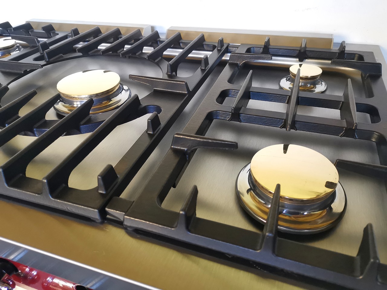 Lacanche Chagny Range 39 ⅜ in Burgundy & Chrome 100cm