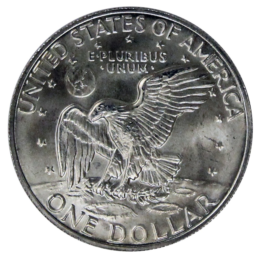 1973 -S Eisenhower dollar BU 40% Silver Ike Coin