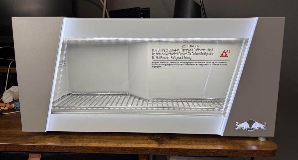 Red Bull Mini Fridge Cooler