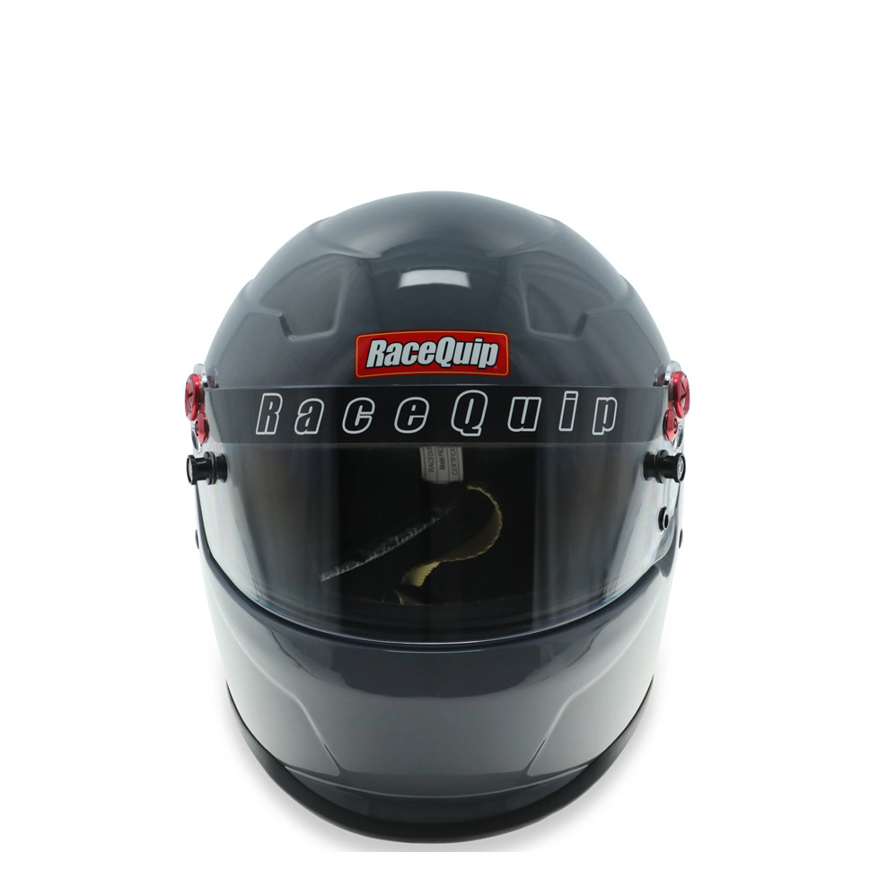 RaceQuip PRO20 Full Face Helmet Snell SA2020 Rated 2X-Large Gloss Steel Gray