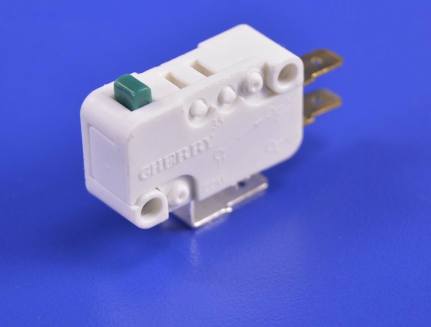 3 Cherry D4 Series Mini SPDT 0.75 N Button Quick Connect Snap Action Switch