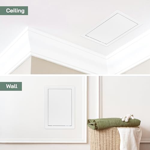 8x12 Access Panel - Easy Access Doors - ABS Plastic - Access Panel for Drywal...