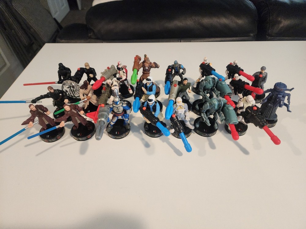 Hasbro Star Wars Attackix Lot of 23