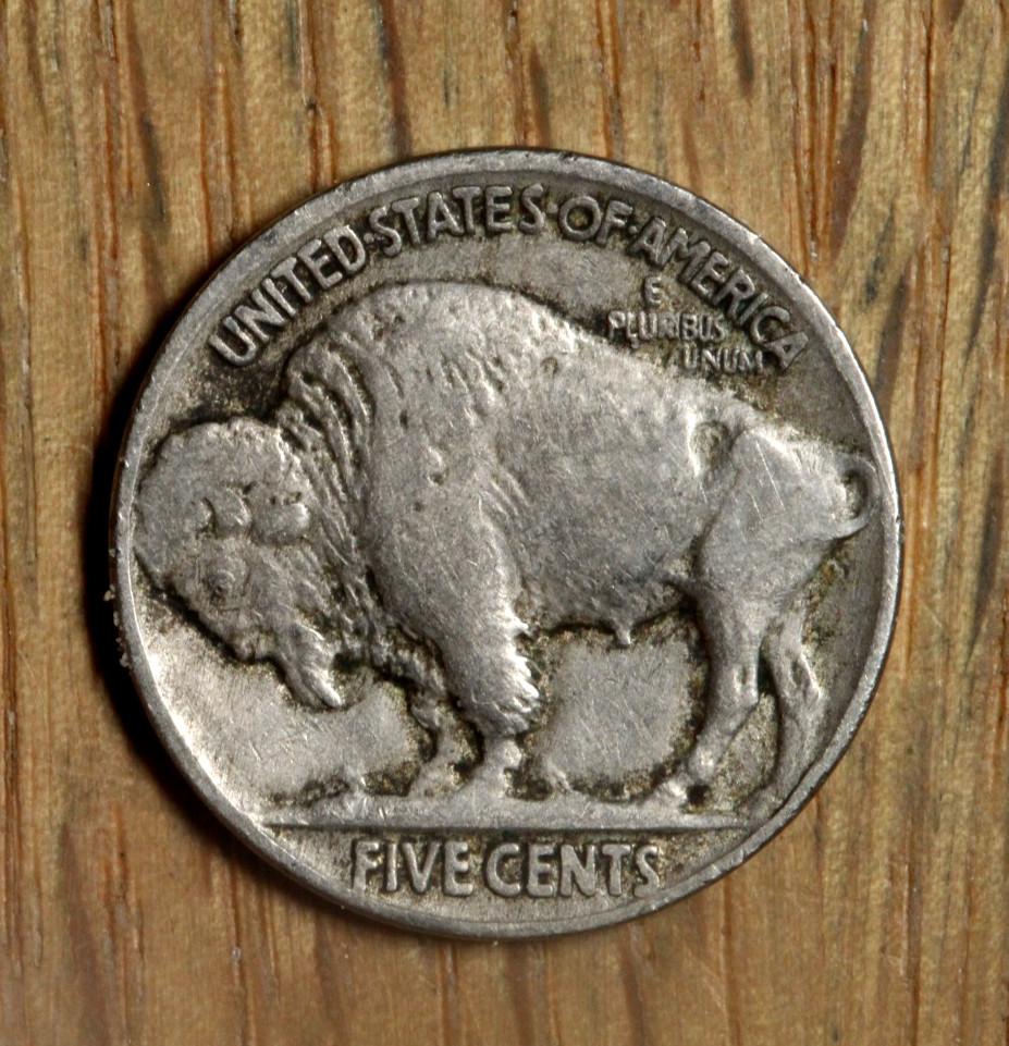 1919 (P) Buffalo Nickel 5¢ - VF - Very Fine