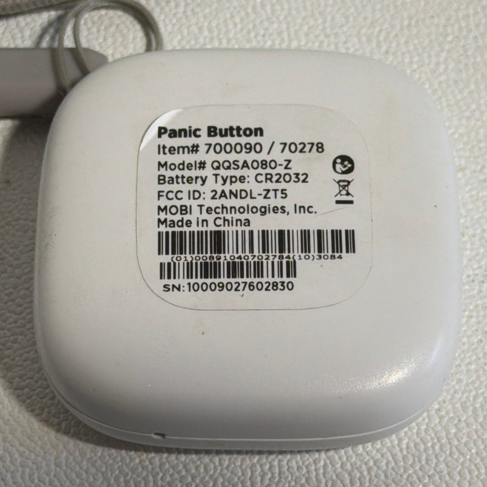 MOBI Technologies Smart Emergency Alert Button Personal Support System #70278