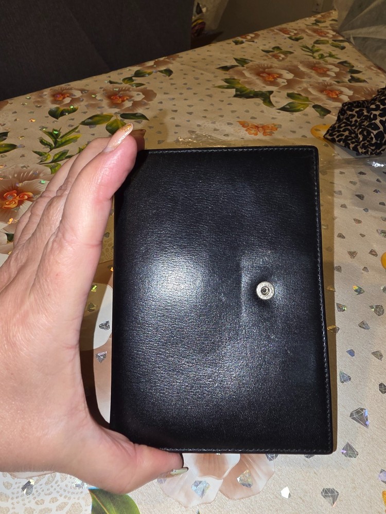 Ballys Black Leather Wallet