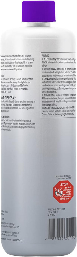 B-02-A Defender Liquid, 1-Quart, 2-Pack