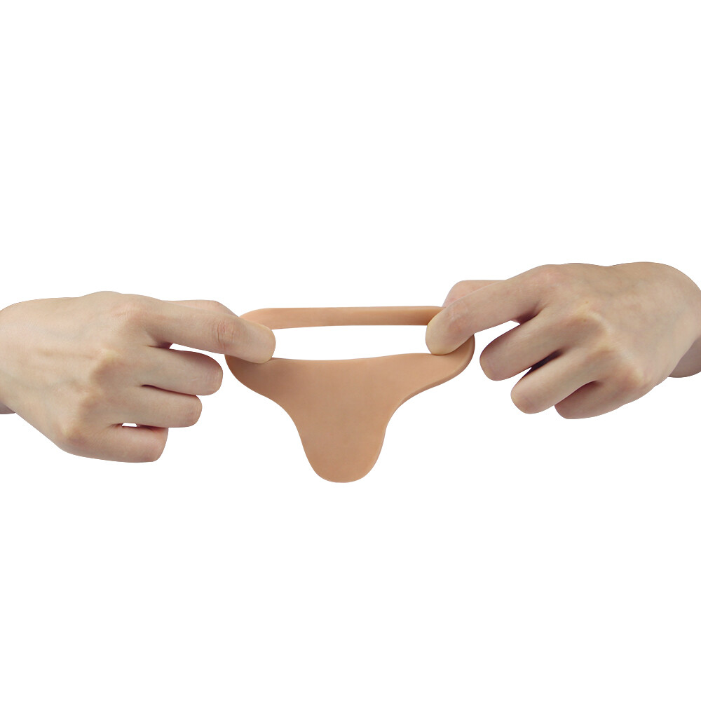 Double Pleasure Penetration Soft Anal Strap On Dildo + Erection Delay Cock Ring