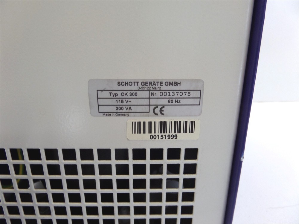 SCHOTT-GERATE CK300 Liquid Bath Flow-Through Cooler