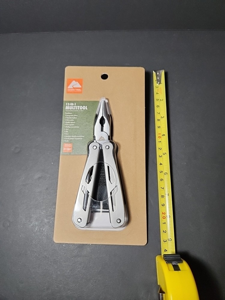 Ozark Trail 12-in-1 Multitool with Sheath