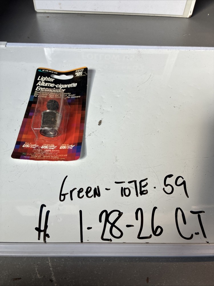 Casco Lighter Dash Panel Mount Well Lighter Replacement Heavy Duty 212172C