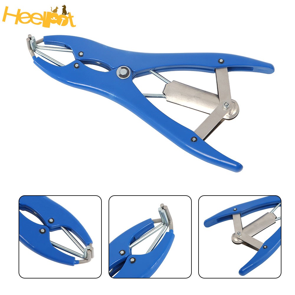 Sheep Bander Docking Elastrator Castration Applicator ＋100 Pack Marking Ring